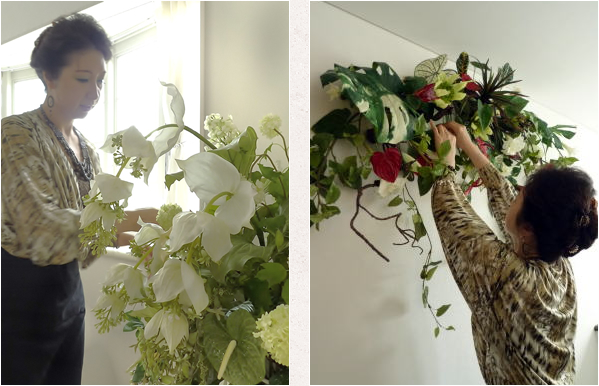 セッティングの様子